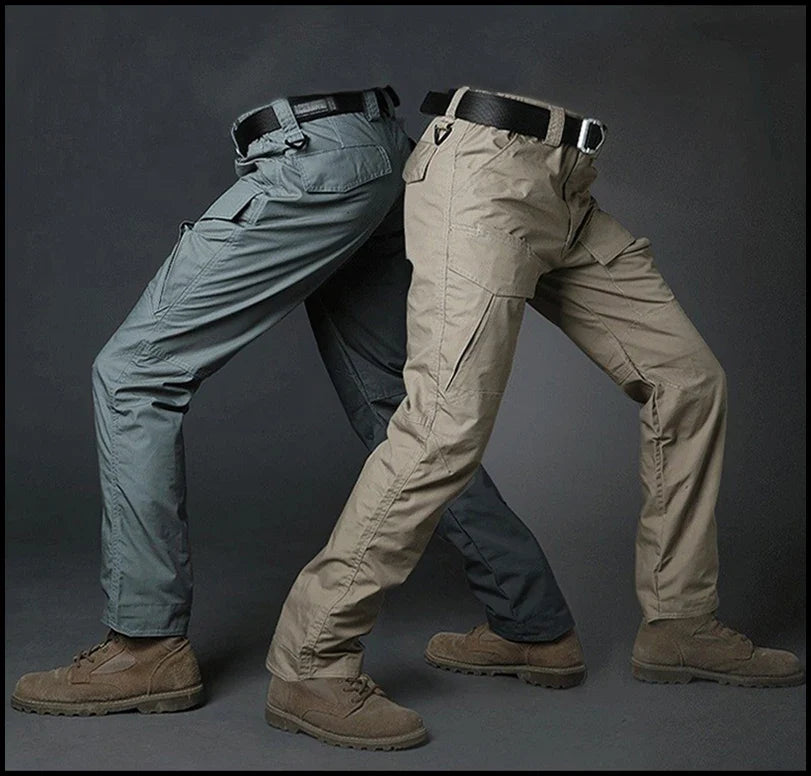 2026 City Tactical Cargo Pants Men Hiking   Hunting Pants Cotton Multi-pocket Stretch Flexible Man Casual Trousers