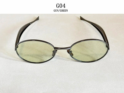 Oval Sunglasses Women Trendy 2025 Luxury Vintage Sunglass Fashion Glasses Dropshipping Lentes De Sol Mujer Lunette Soleil Femme