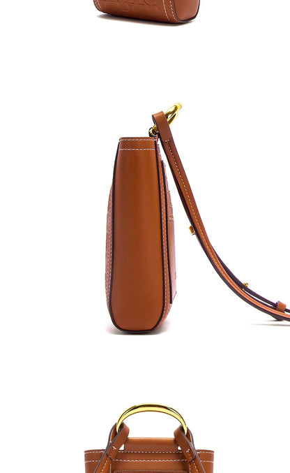 Credit Card Bag Women's Crossbody Bag Autumn New Solid Color Mobile Phone Bag