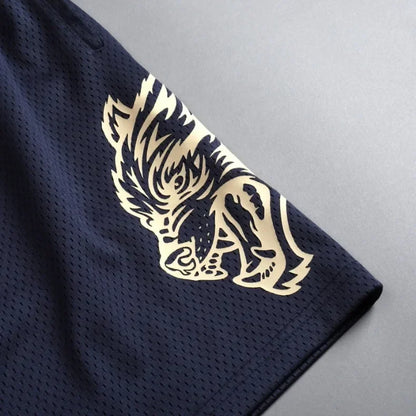 Mens Summer Streetwear Sports Casual Motorcycle Shorts Gym Fitness Mesh Quick Dry Running Beach Basketball Jogger Short Pants