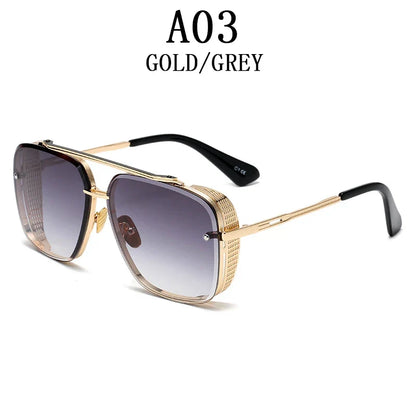 Steampunk Sunglasses For Men 2023 Punk Sunglasses Women Vintage Fashion Glasses Luxury Retro Square Shades Trending Gafas De Sol