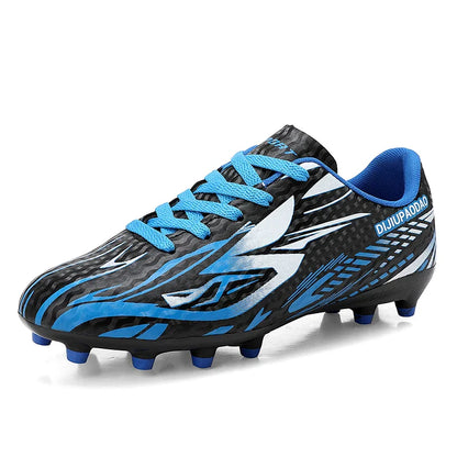 Outdoor Children's Football Shoes Low-cut Kids Soccer Shoes Sports Shoes Comfy Non-Slip Training Shoes For Boys Futsal Sneakers