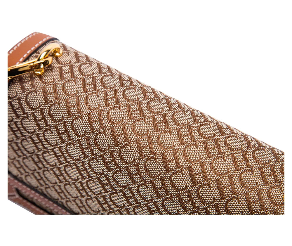 Women's Single Room Bag 2023 New Fashion Luxury Versatile Letter Multifunctional Brand Regular Zipper Messenger Ladies