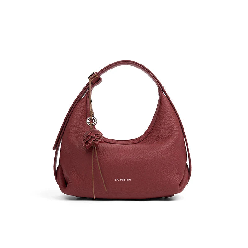 Original Handbag Women New Shoulder Bags Fashion Half Moon Bag Crossbody Bag Luxury Brand Bags Ladies Leather Bag