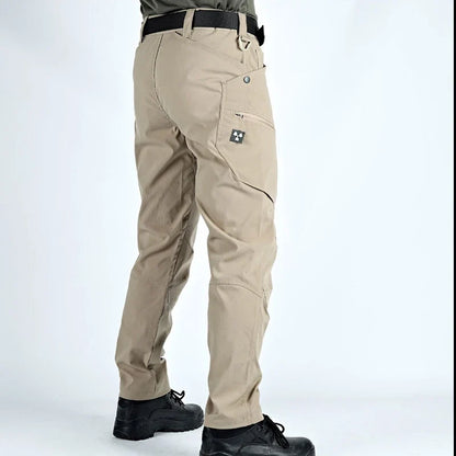 Tactical Pants Men's Training Pants Multi-Pocket Cargo Pants Waterproof Quick Dry Man Trousers Outdoor Fishing Jogger Pant Male