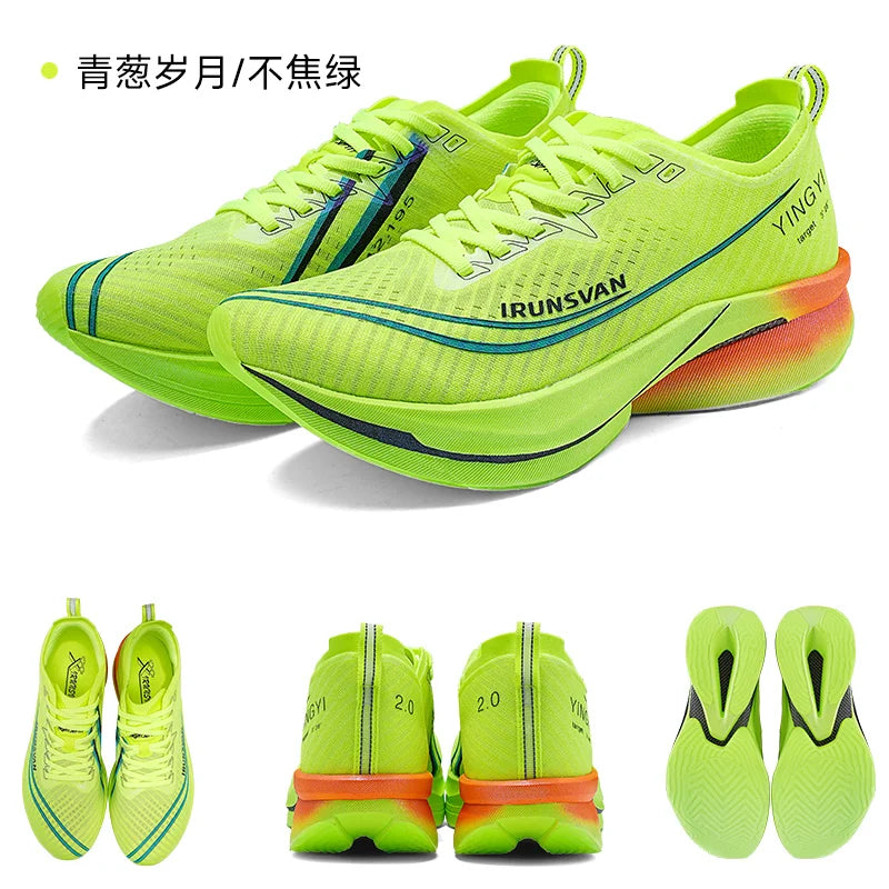 Shadow Wing 2.0 Carbon Plate Professional Marathon Running Shoes Men Lightweight Cushioning Training Outdoor Sneakers