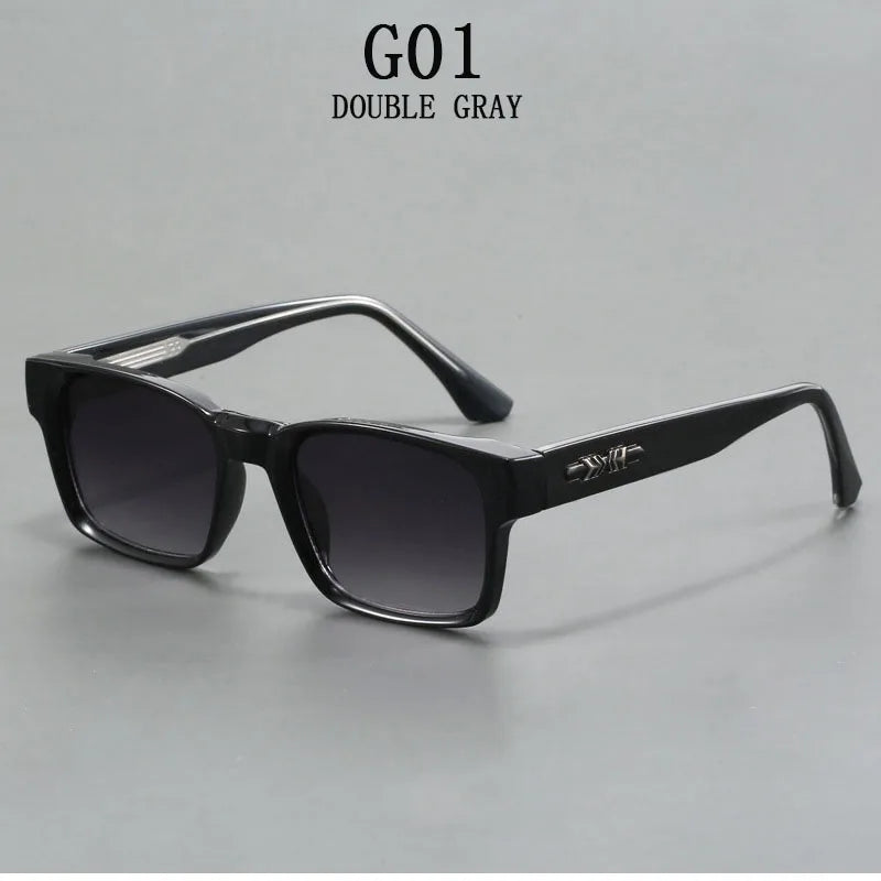 Polarized Sunglass Men Vintage Sunscreen Square Sunglasses Women Trendy Fashion Glasses Gafas De Sol Hombre Lunette Soleil Femme