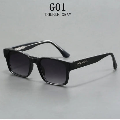 Polarized Sunglass Men Vintage Sunscreen Square Sunglasses Women Trendy Fashion Glasses Gafas De Sol Hombre Lunette Soleil Femme