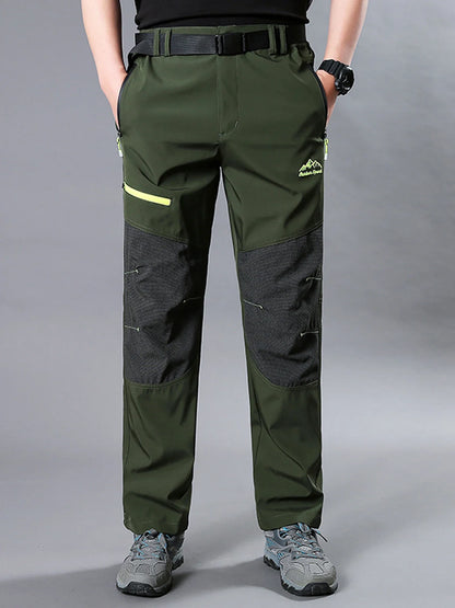 Free Belt Outdoor Cargo Pants Men Hiking Camping Quick Dry Pant Waterproof Elastic Spring Summer Climbing Trekking Trousers