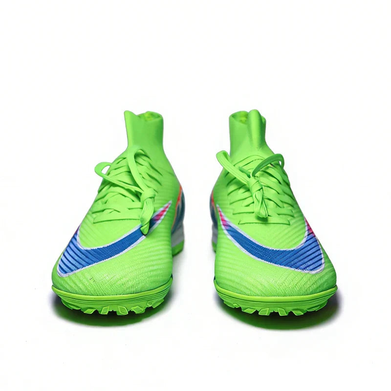 Professional Mens Soccer Shoes Flexible Turf Soccer Cleats for Boys Sneakers TF/FG Training Football Boots Chuteira Campo 35-45