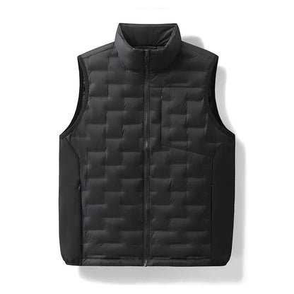 Winter Man White Duck Down Vest Men Waterproof Windproof Casual Sleeveless Vests Man Multi Pocket Warm Ultralight Waistcoat Coat