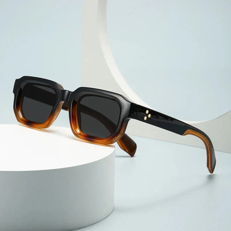 New Myopia Sunglasses Narrow Frame Women Luxury Brand Design Trendy Sunglass for Men Charm Retro Square Glasses UV400