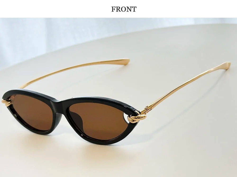 Cat Eye Sunglasses Women 2026 Designer Fashion Glasses Vintage Sunscreen Dropshipping Lentes De Sol Mujer Lunette Soleil Femme