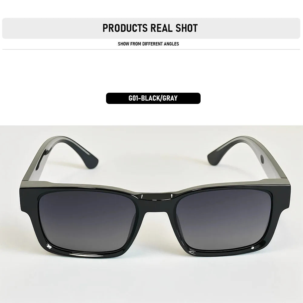 2026 Square Sunglass Men Luxury Vintage Polarized Sunglasses Women Trendy New Fashion Glasses Gafas De Sol Polarizadas Zonnebril