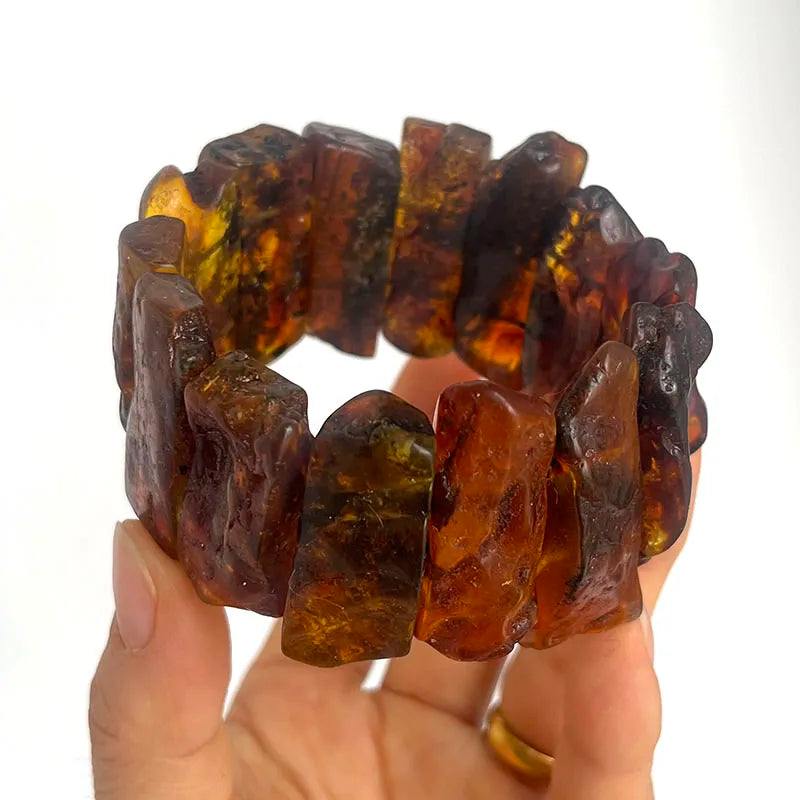 New Amber Bracelet&Bangle for Unisex Gogerous Gift 100% Natural Genuine Bead Factory Baltic Stone Europe Unique Jewelry Supplier