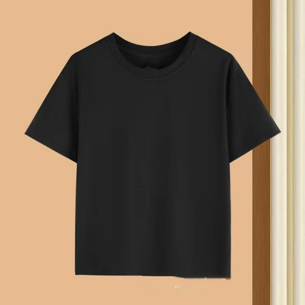 Summer Brand Letter Print Short Sleeve Kid T-shirt+shorts 2pcs Set for Boys and Girls Fashionable Casual Children's Set Outfits