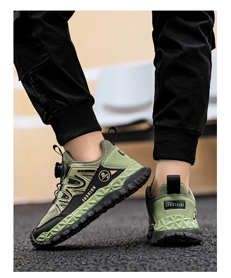 Children Sports Sneakers for Boys Girls Kid Cartoon Graffiti Pattern Casual Shoes Boys Basketball Shoe chaussures de sport