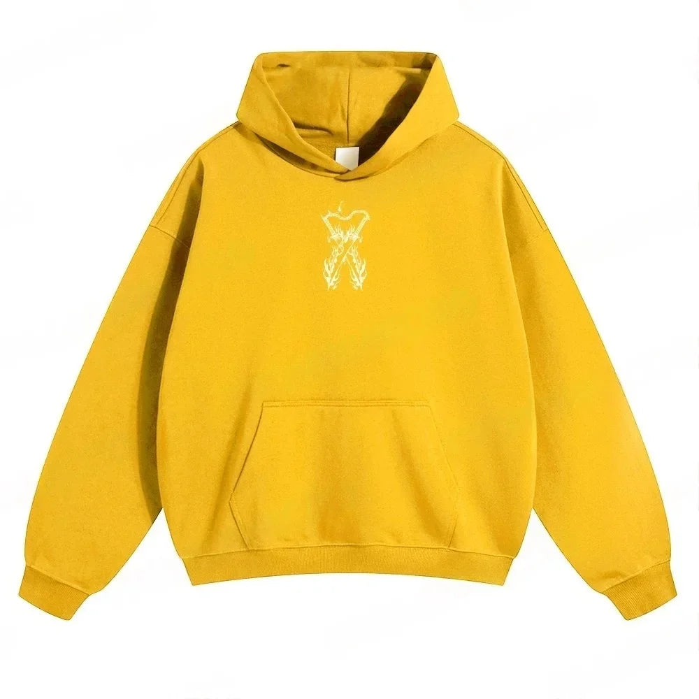 Demon Slayer: Kimetsu no Yaiba Men Hoodie Sweatshirt Tengen Uzui Anime Spring Autumn Boy Long-sleeved Parent-child Outfit