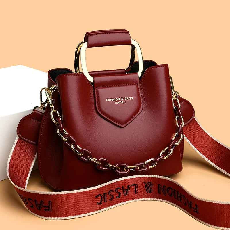 New Shoulder Bags High quality PU for Women Fashion Women's Bag high-quality Design Advanced Underarm Handbags Beautiful Purses