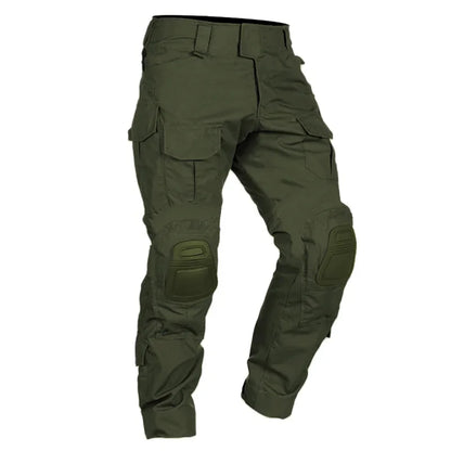 2025 Tactical Pant Combat Pants with Knee Pads Sport Trousers Camo Training Hunting Cargo Pants Men Multicam Clothing Breathable