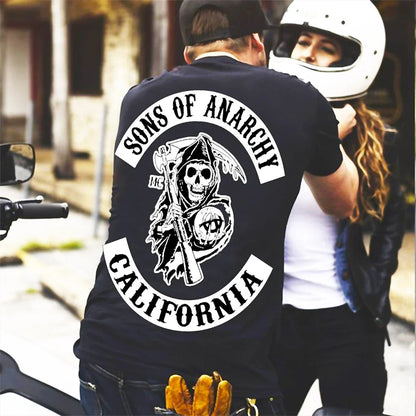 Summer Hot Selling Fashionable Personalized Leisure Anarchy Son 3D Printed Couple Style Trendy T-shirt
