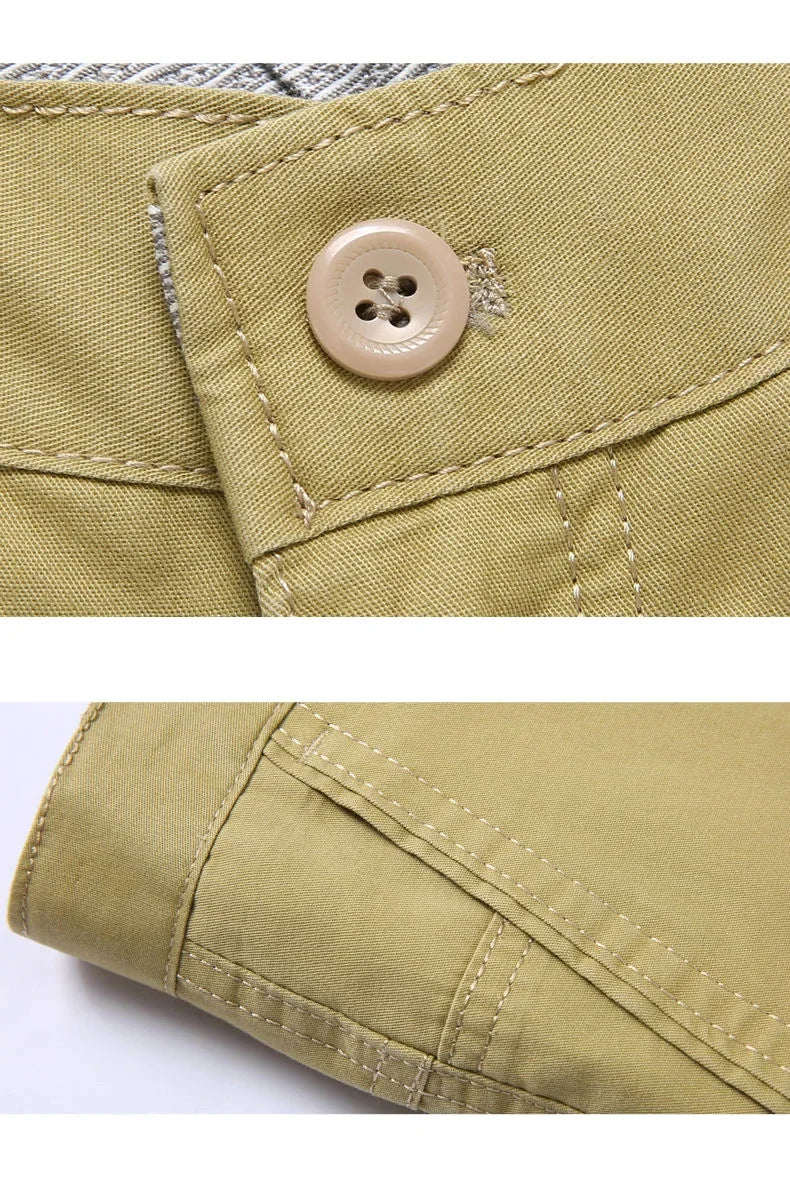 100% Cotton Summer Thin Suit Pants Mens Casual Autumn Thick Classic Business Fashion Stretch Trousers Male Brand Clothes KOACUS