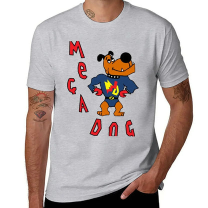 T shirt vintage t shirt mens t shirt graphic New Skins UK - Sid Jenkins Mega Dog Design T-Shirt  men clothing harajuku