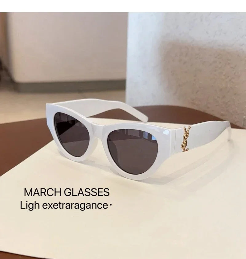 2025 New Fashion Women Sunglasses Luxury Retro Sun Glasses Cat Eye Eyewears Men Gafas De Sol Hombre Oculos De Sol Masculino