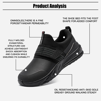 Chef Shoes for Men kitchen Work SRC Slip Resistant Restaurant Shoe Food Service Waterproof Slip On Sneakers Shoes