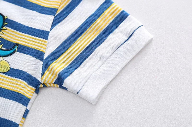 New Summer Baby Girls Clothes Suit Children Boys Striped T-Shirt Shorts 2Pcs/Sets Toddler Casual Cotton Costume Kids Tracksuits