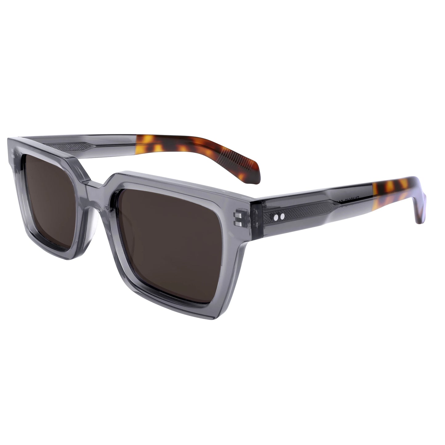 Acetate Frame Glasses for Men Oversized Polarized Sunglasses Women Trendy Retro Wide Keyhole Bridge UV400 Protection