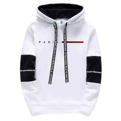 Autumn Winter Mens Tracksuit Print Casual Sweatshirts Sportswear Outdoors Sports Jogging Mens Clothing Single Piece Hoodie Pants