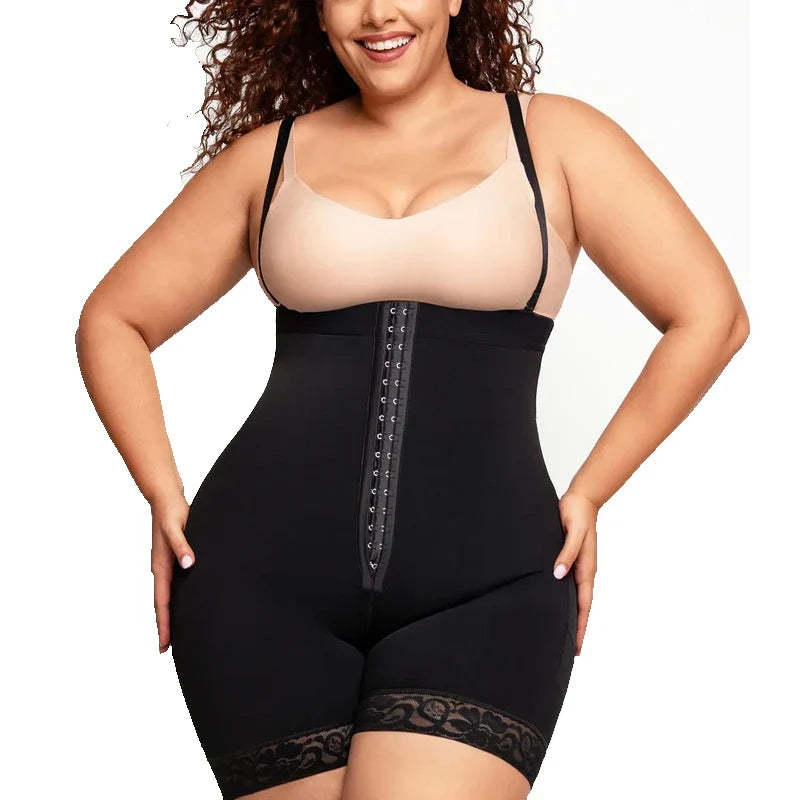 New Arrival High Compression Fajas Abdominal Board Post Surgery  Strapless Figure Corrector Tummy Control  Waist Body Shapewear