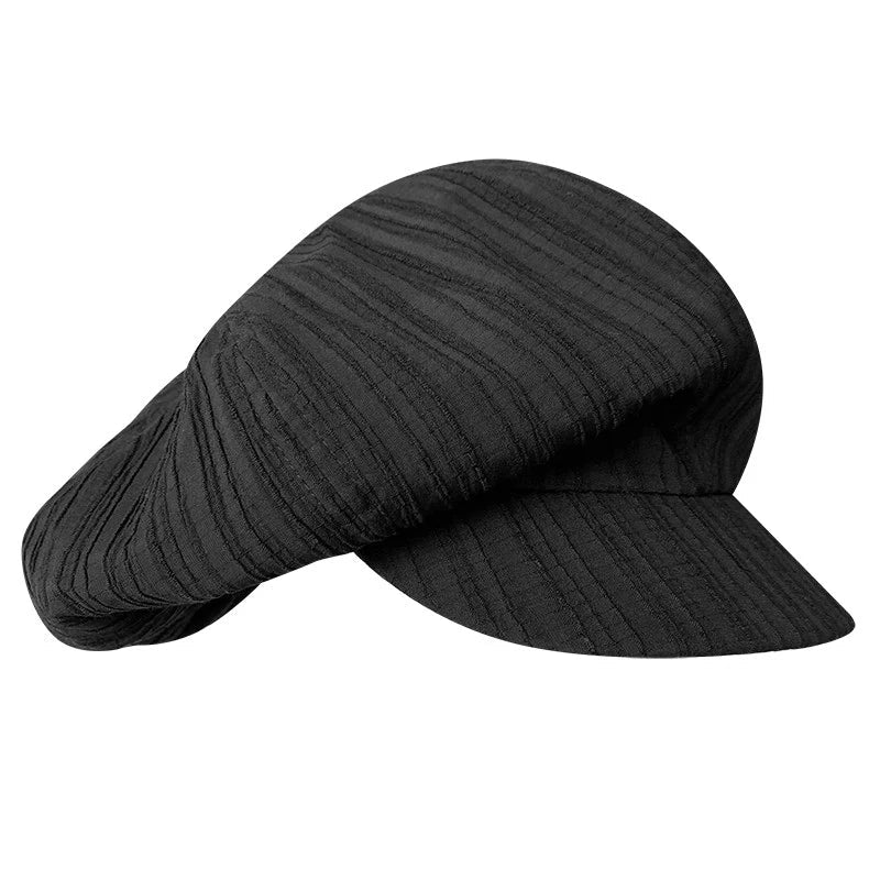 Big Head Newsboy Cap Women Beret Vintage Painter Winter Hats Houndstooth Octagonal Caps Female Bone Male NC36