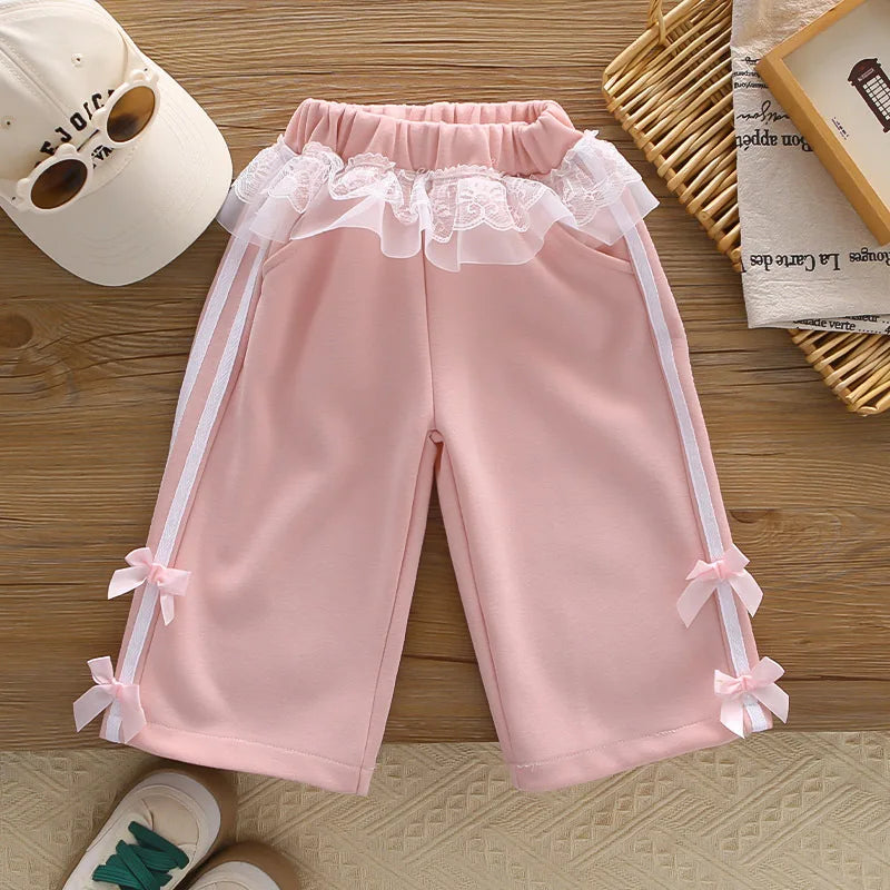 New Spring Autumn Baby Clothes Suit Children Girls Long Sleeved T-Shirt Pants 2Pcs/Sets Fashion Kids Clothing Set Infant Outfits