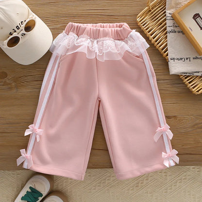 New Spring Autumn Baby Clothes Suit Children Girls Long Sleeved T-Shirt Pants 2Pcs/Sets Fashion Kids Clothing Set Infant Outfits