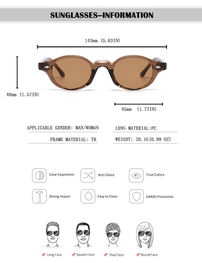 Luxury Oval Sunglasses Women Trendy And Fashionable 2025 Sunglass Men Fashion Glasses Lentes De Sol Mujer Lunette Soleil Femme