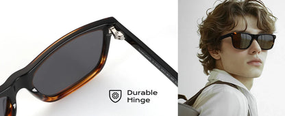 Fashion Square Polarized Sunglasses UV400 Protection Acetate Sun Glasses Classic Design Shade for Women Men