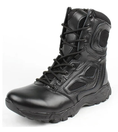 2025 Winter Tactical Boots Men Black Desert Safety Army Shoes Motorcycle Breathable Military Assault Combat Ankle Boots for Man