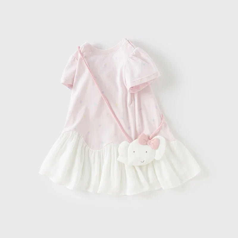 Summer Girl's Dress Elegant Gentle Sweet Cute Children's Princess Dress Fashion Casual Cool Party Outdoor DB2251953