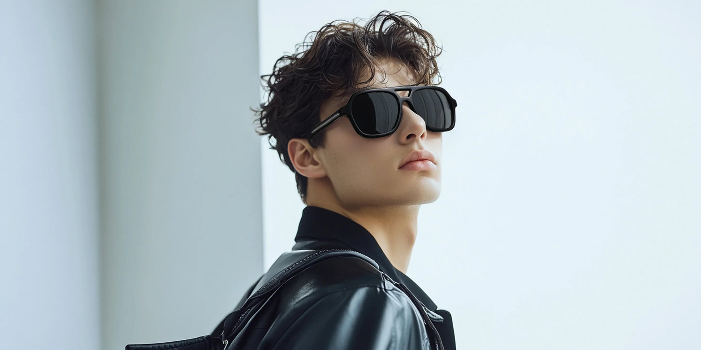 New Arrivals Aviator Polarized Sunglasses Handmade Acetate UV400 Protection Square Pilot Sun Glasses for Women Men