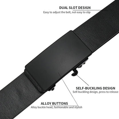 2026 New Product Belt Men's High Quality Toothless Automatic Buckle Casual Men Belt Men's Business Fashion Belt