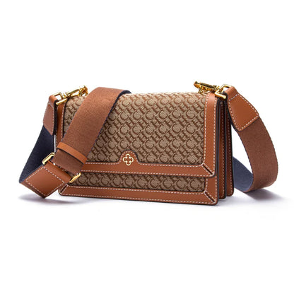 Women's Single Room Bag 2023 New Fashion Luxury Versatile Letter Multifunctional Brand Regular Zipper Messenger Ladies