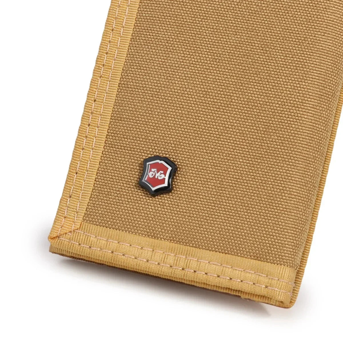 Men'S 5 Colors Korean Tri-Fold Coin Purse Canvas Wallet Solid Color Fashion Slim Multifunctional Classic Portable Card Holder