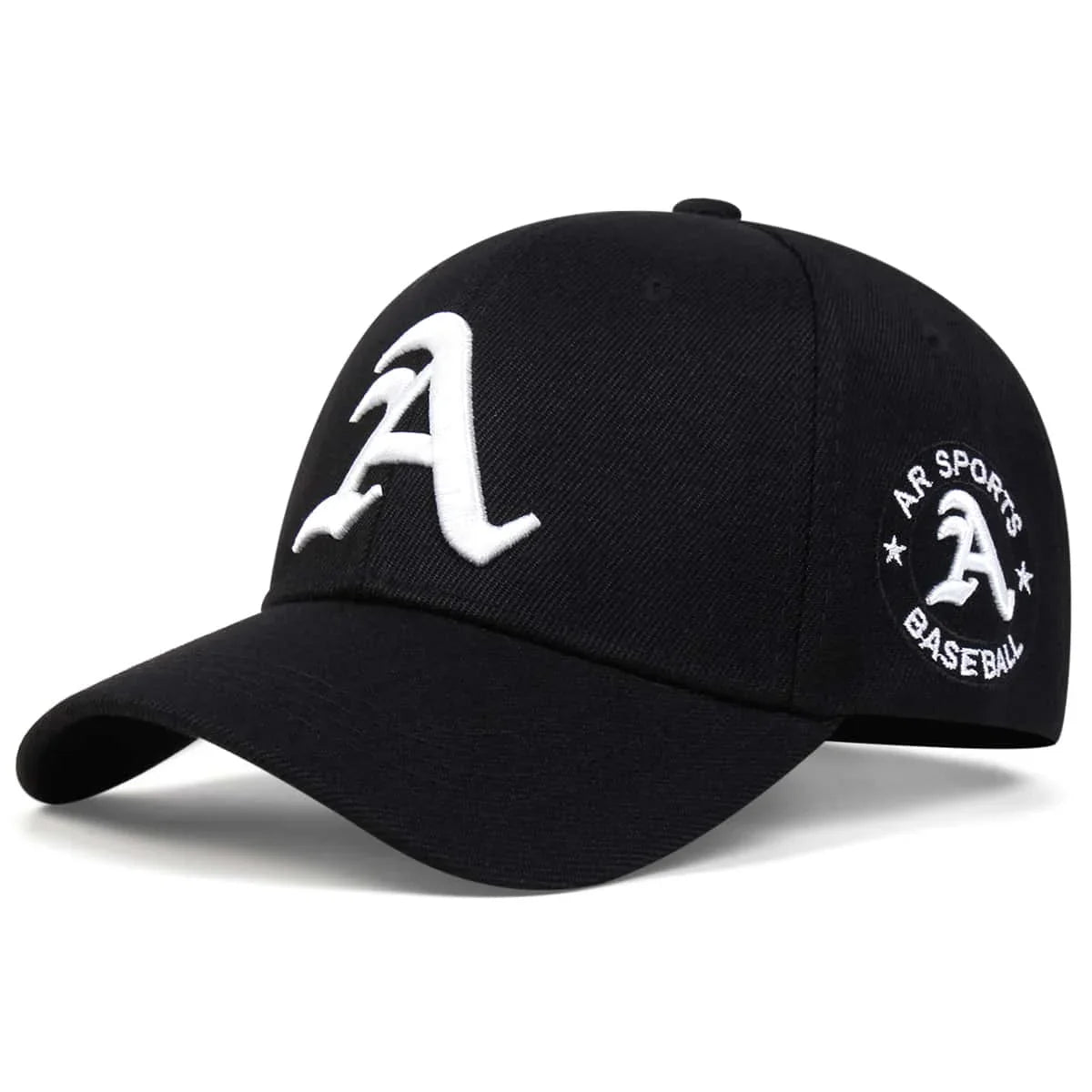 Unisex Gothic Letter A Embroidery Baseball Caps Spring And Autumn Outdoor Adjustable Casual Hats Sunscreen Hat