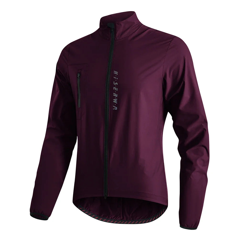 Men Cycling Jacket Lightweight Breathable Anti-UV Cycling Windbreaker High Quality MTB Road Bike Jersey 2-Way Zipper