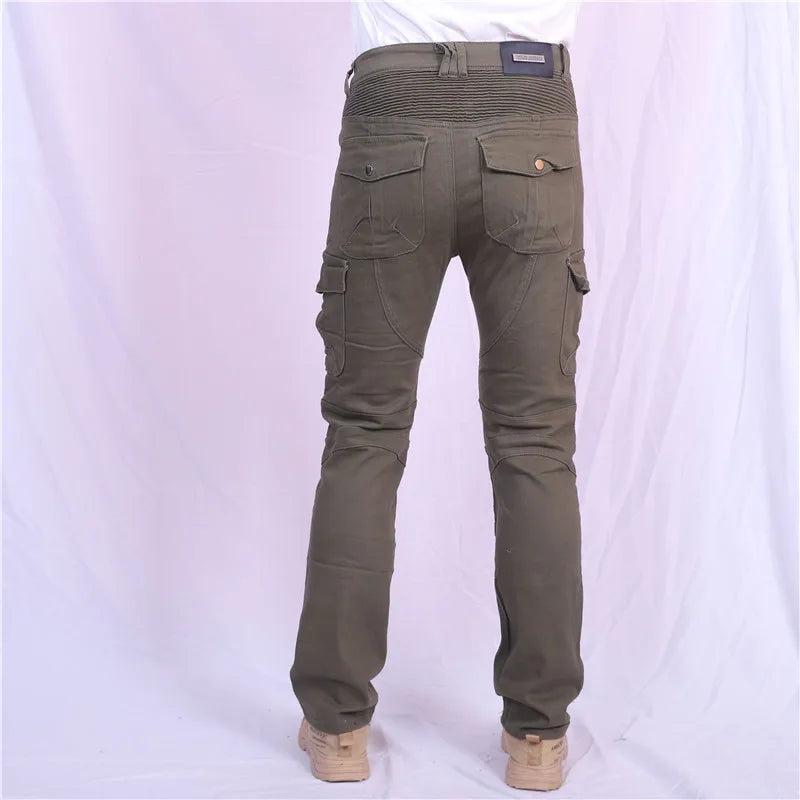 Motorcycle Jeans Pantalones Motocicleta Hombre Featherbed Jeans Standard Version Car Ride Trousers Pant Summer Riding