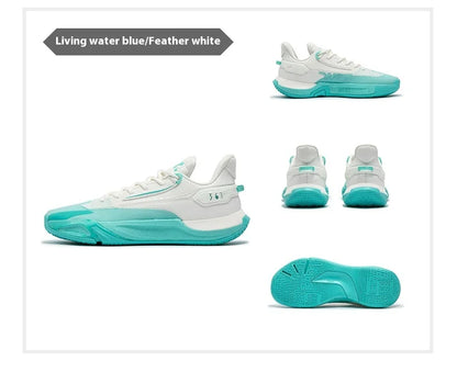 Genesis Men's Basketball Shoes Profssional Training Light Breathable Wear-resistant Non-slip Male Sneakers 672511111
