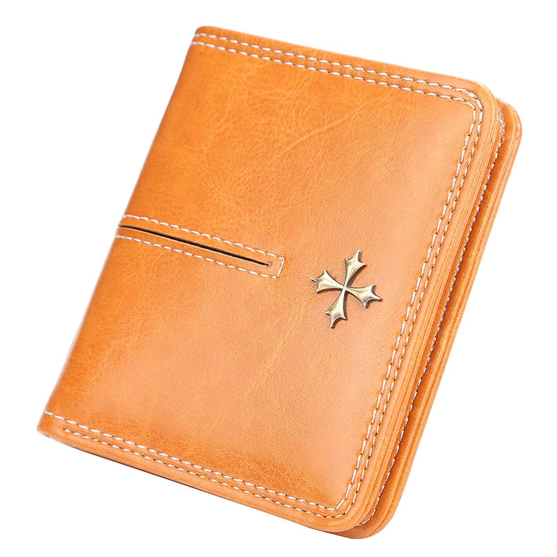 Nouveau Mini Portefeuille Femme Mince Mode Féminine Petits Portefeuilles Fermeture Éclair Cuir PU Qualité Porte-Monnaie Femme Porte-Cartes