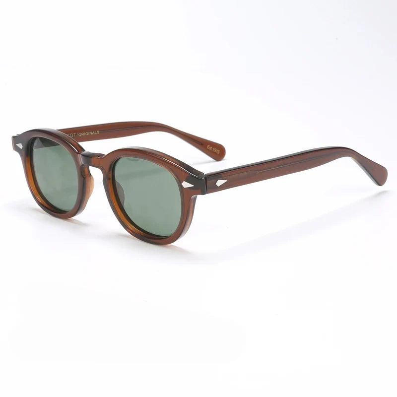 Polarized Sunglasses Men Women UV400 Johnny Depp Lemtosh Sun Glasses Brand Retro Acetate Frame For Male Eyeglasses Eyewear